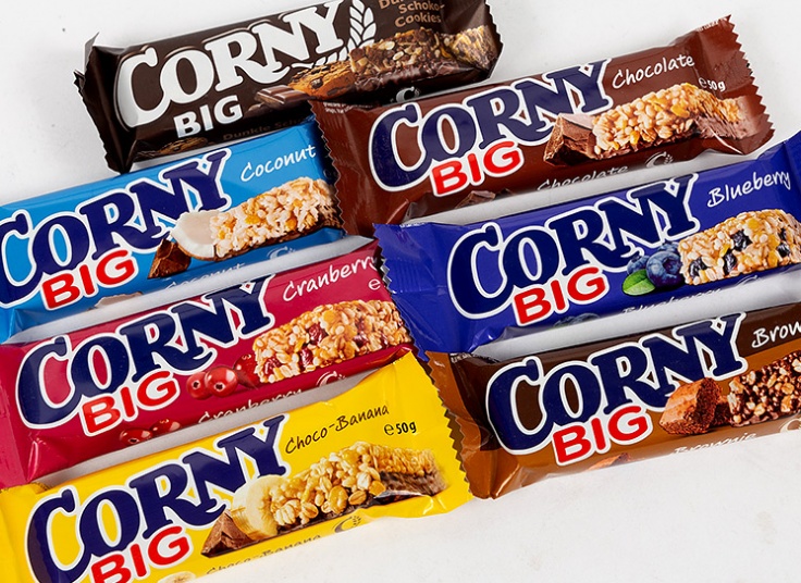 شکلات بار Corny