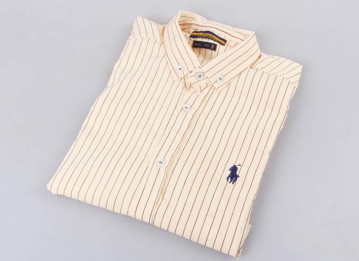 پیراهن راه راه مردانه طرح POLO