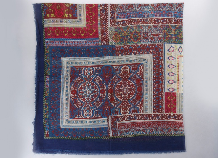 روسری نخی طرحدار G and M