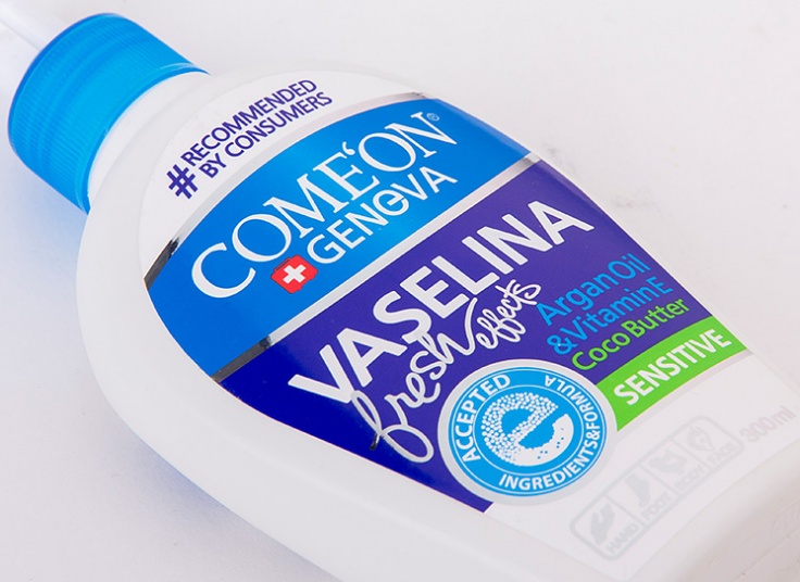 کرم وازلین پمپی comeon