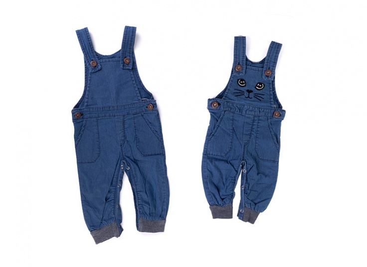 سرهمی جین بچگانه Buttoned