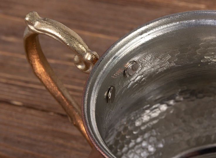 ظروف آشپزخانه مسی