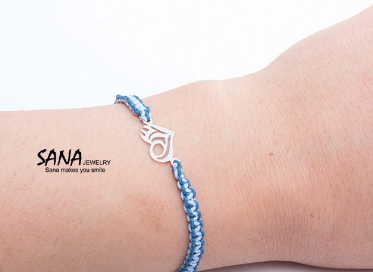 دستبند نقره جواهرسازی SANA