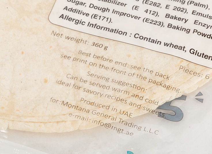 نان ترتیلا مکزیکی Montana