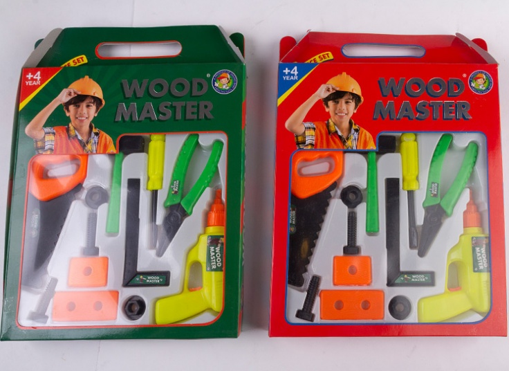 ست ابزار نجاری کودک Wood Master