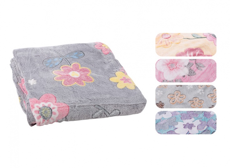 پتو شب نما گلدار San Hai