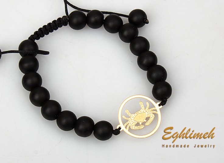 دستبند مهره ماه تولد اقلیمه