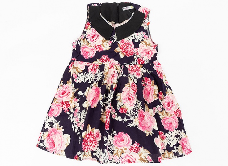 سارافون بچگانه یقه دار