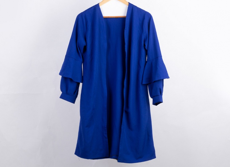 مانتو کوتاه زنانه کرپ