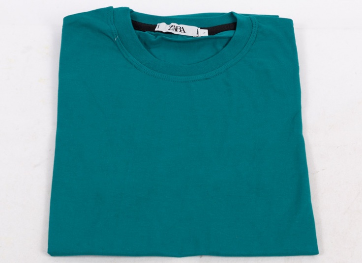 تیشرت مردانه آستین پاکتی طرح zara