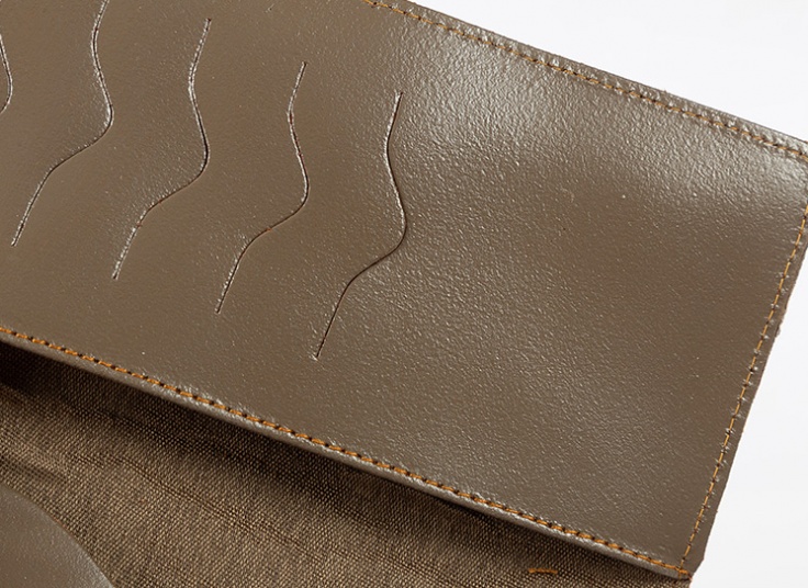 کیف پول و موبایل چرمی