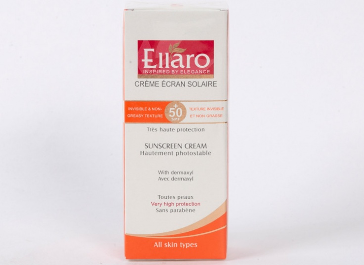 انواع کرم ضدآفتاب Ellaro