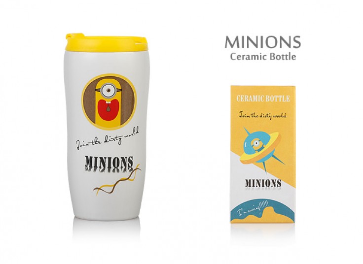 ماگ سرامیکی دربدار Minions