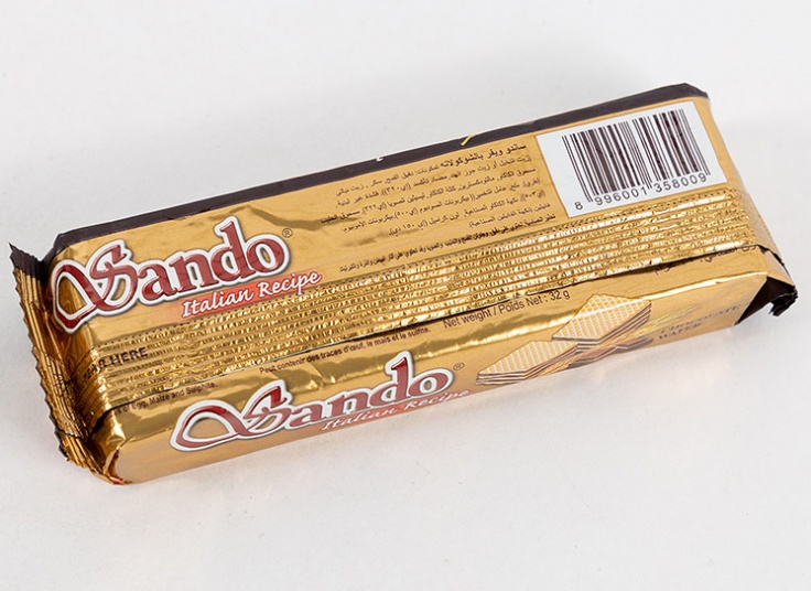 ویفر شکلاتی Sando
