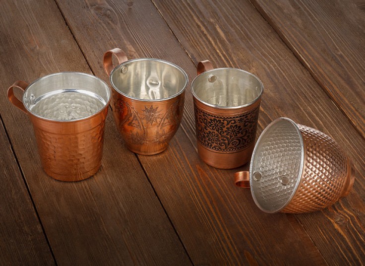 انواع لیوان مسی