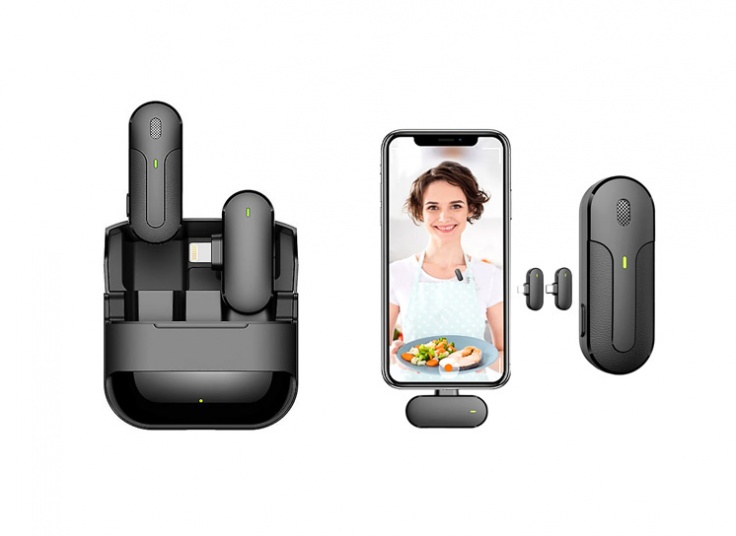 میکروفن بی سیم موبایل wireless microphone M8