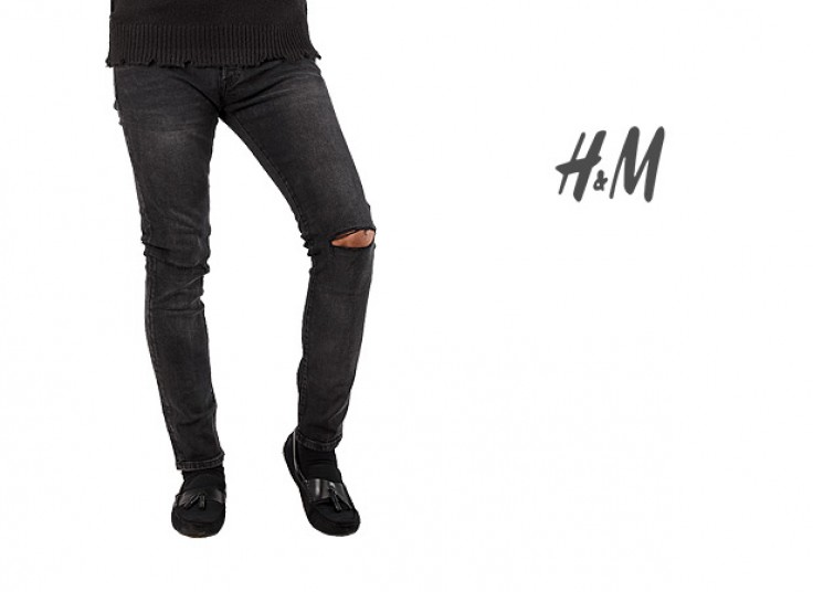 شلوار جین مردانه H and M