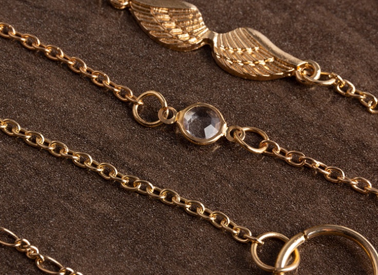 پکیج شش عددی دستبند زنانه golden