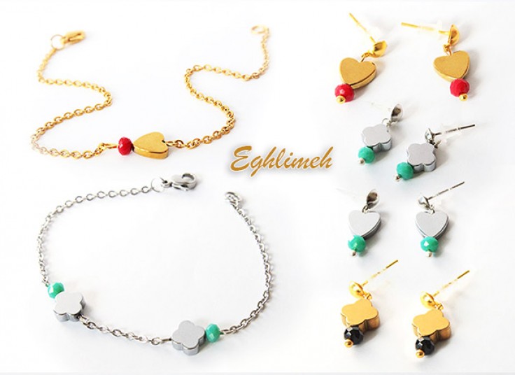 دستبند، پابند و گوشواره اقلیمه