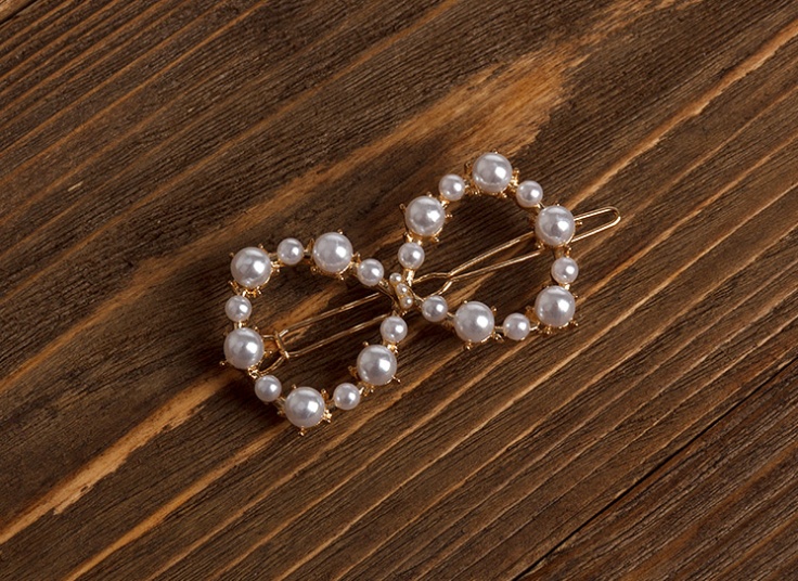 گیره مو مرواریدی