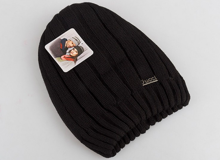 کلاه بافت دو لایه طرح Gucci