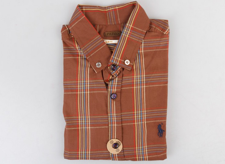 پیراهن مردانه چهارخانه POLO