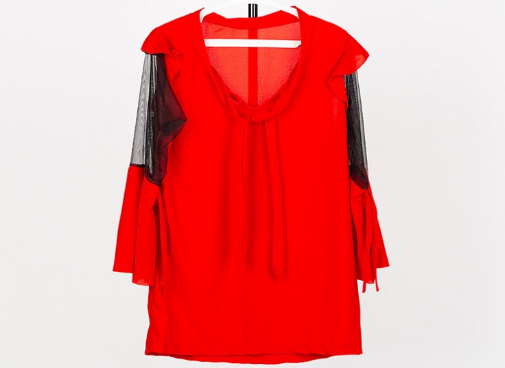 شومیز زنانه آستین کلوش