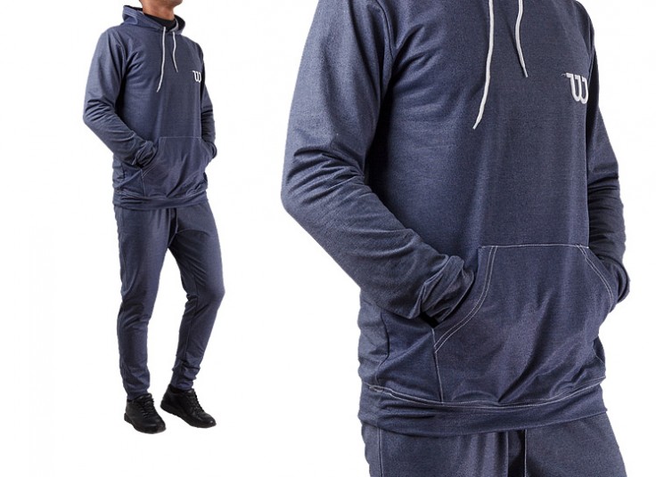 ست سویشرت کلاهدار و شلوار مردانه Wilson