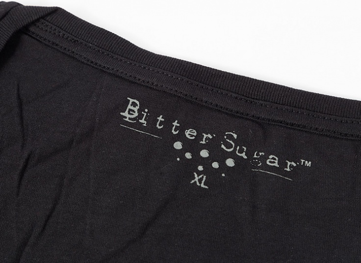 تیشرت زنانه طرح اسکلت Bitter Sugar