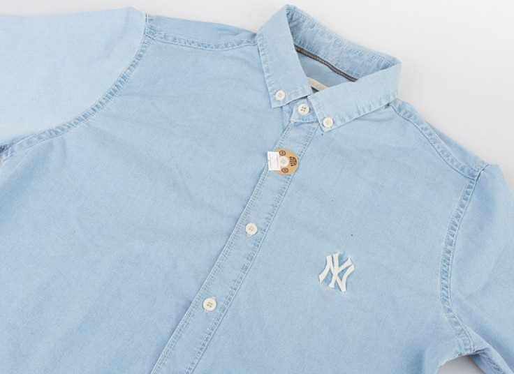 پیراهن جین مردانه طرح NY