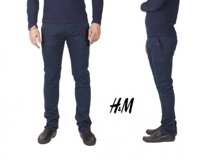 شلوار کتان اچ اند ام