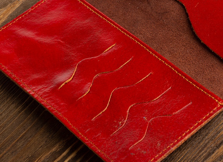 کیف پول و موبایل چرم طبیعی