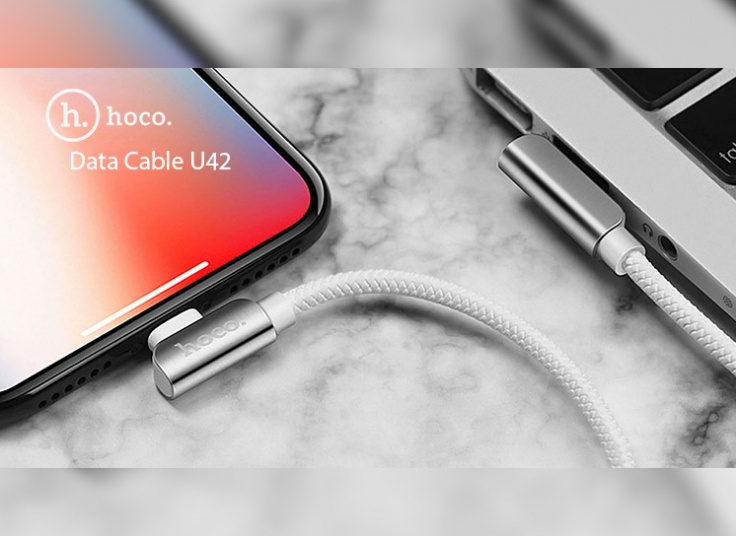کابل شارژ آیفون hoco مدل U42