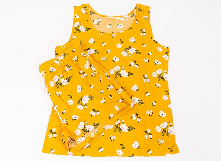 ست تاپ و شلوارک H and M