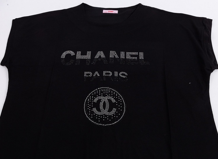 تاپ سایز بزرگ طرح Chanel