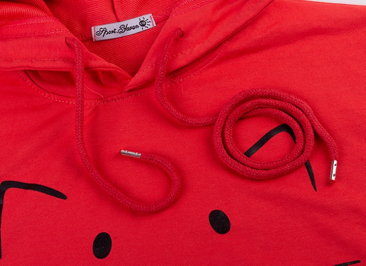 هودی کلاهدار زنانه طرح Cat