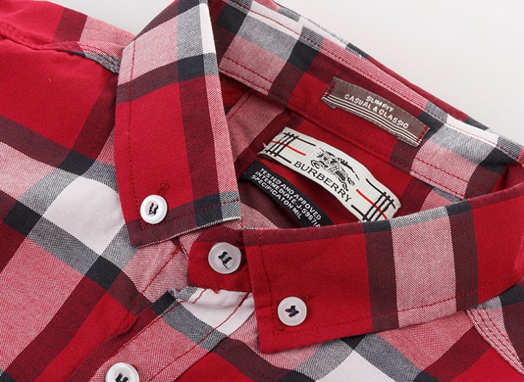 پیراهن چهارخانه مردانه Burberry