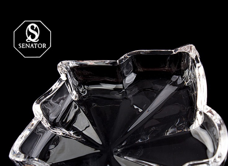 ترشی خوری و زیرلیوانی بلور