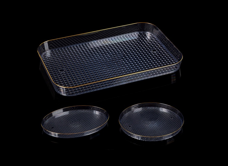 سینی اکرولیک شفاف