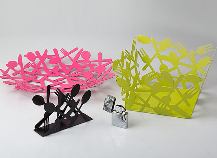 ظروف آشپزخانه طرح قاشق چنگال