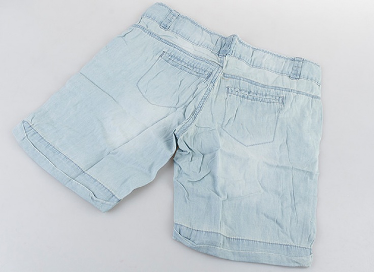 شلوارک جین سایزبزرگ زنانه Janina