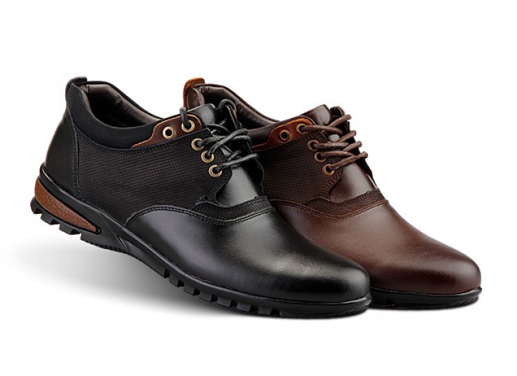 کفش چرمی مردانه مدل آرش