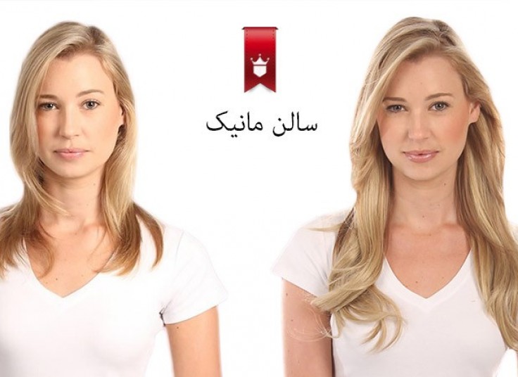 اکستنشن مو سالن مانیک