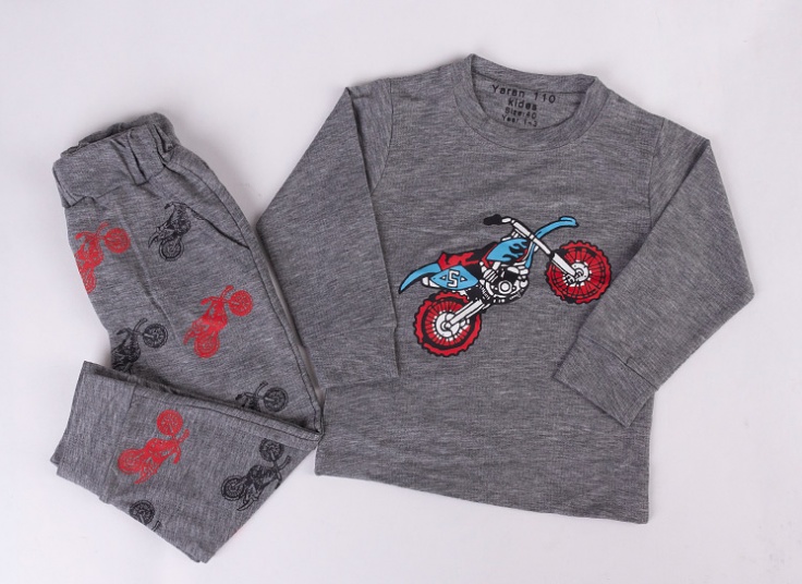 ست بلوز و شلوار پسرانه Motorcycle