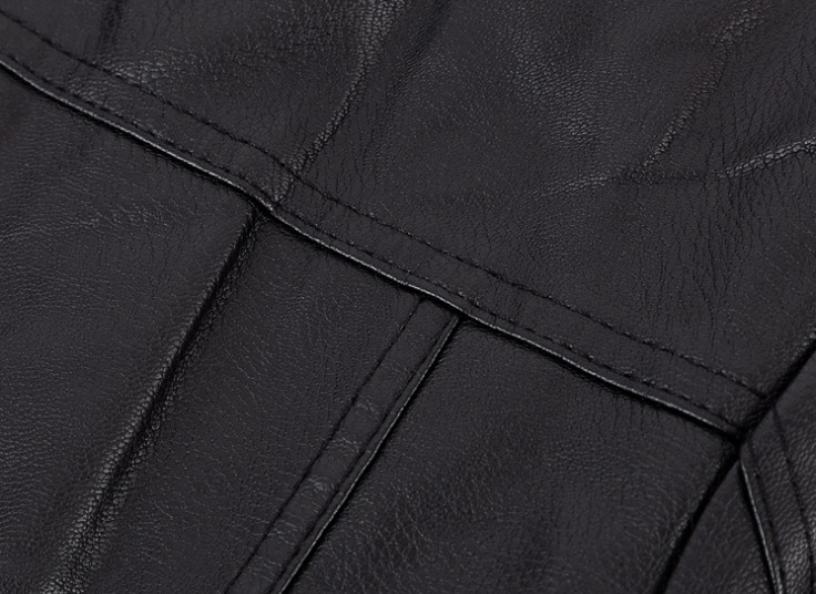 کاپشن چرم مردانه BS