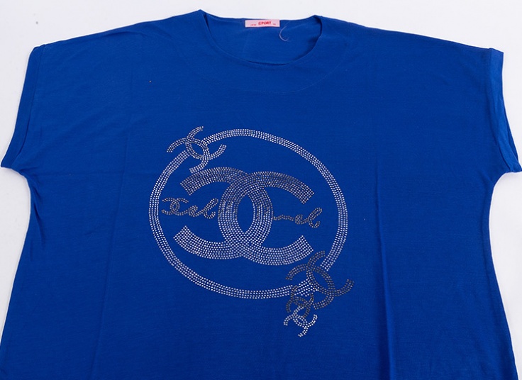 تاپ سایز بزرگ طرح Chanel