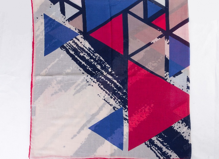 روسری قواره دار Watercolor