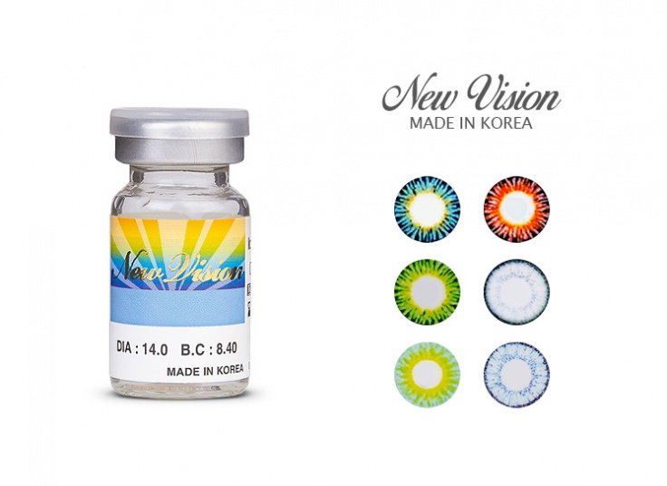 لنز چشم رنگی New Vision