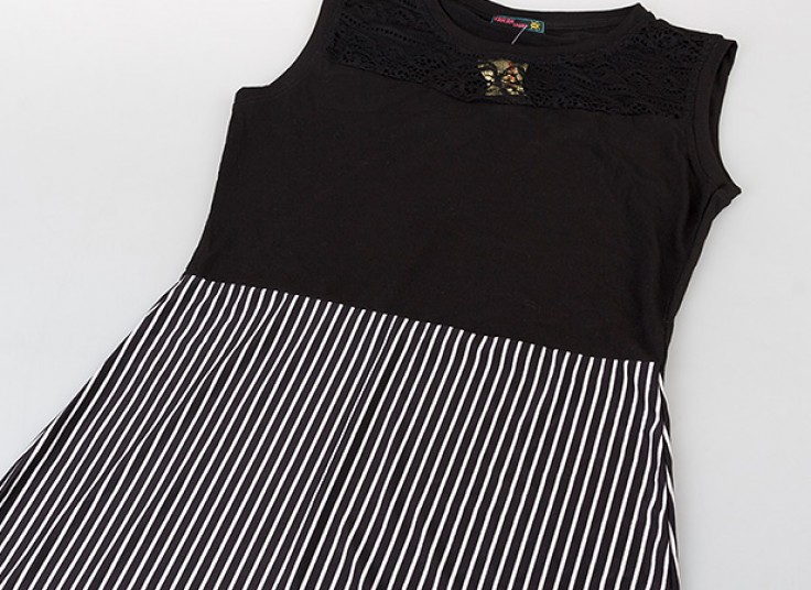 پیراهن زنانه یقه توری