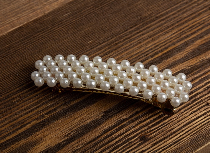 گیره مو مرواریدی